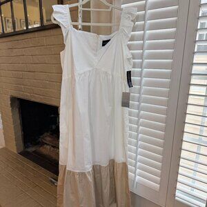 Donna Morgan Colorblock Print Maxi Dress (NWT)